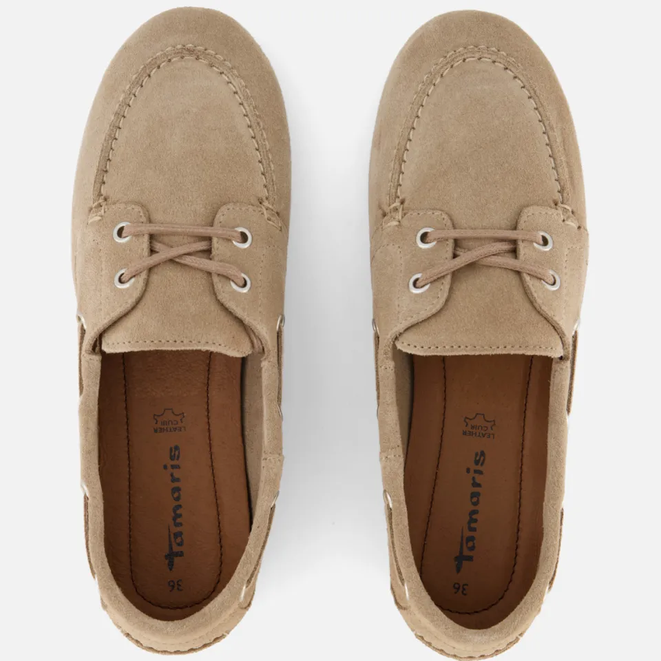 Tamaris bootschoen taupe, foto 4