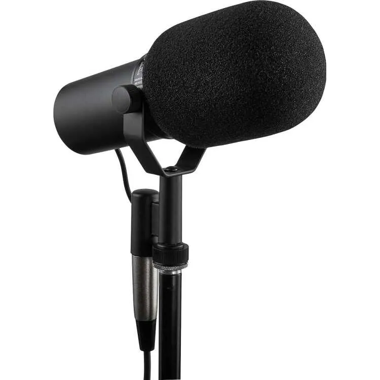 Shure SM7B dynamische studiomicrofoon zwart, foto 2