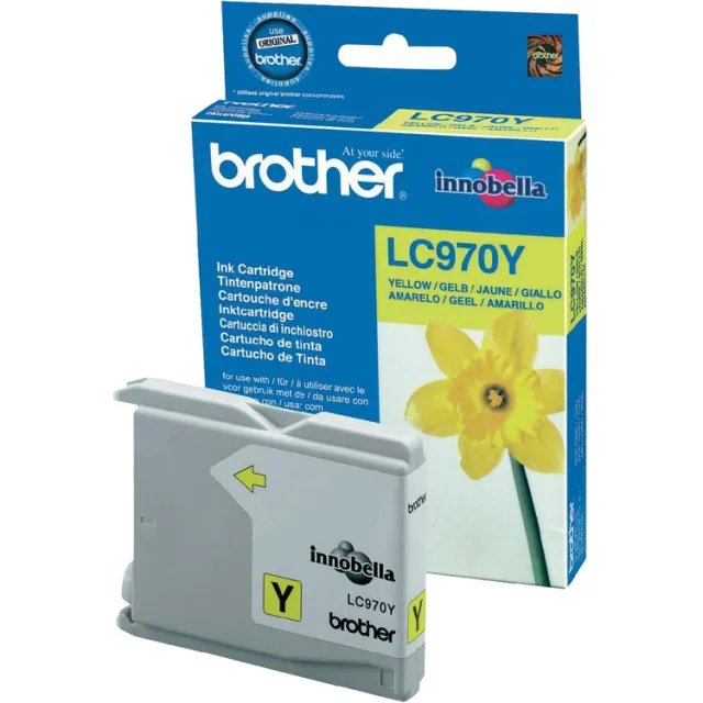 Brother Inktcartridge brother lc-970y geel
