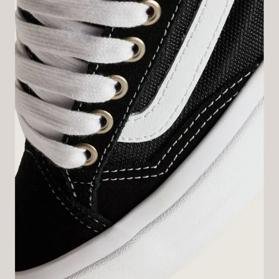 Vans Skate Old Skool 36+ sneakers zwart/wit/rood, foto 7