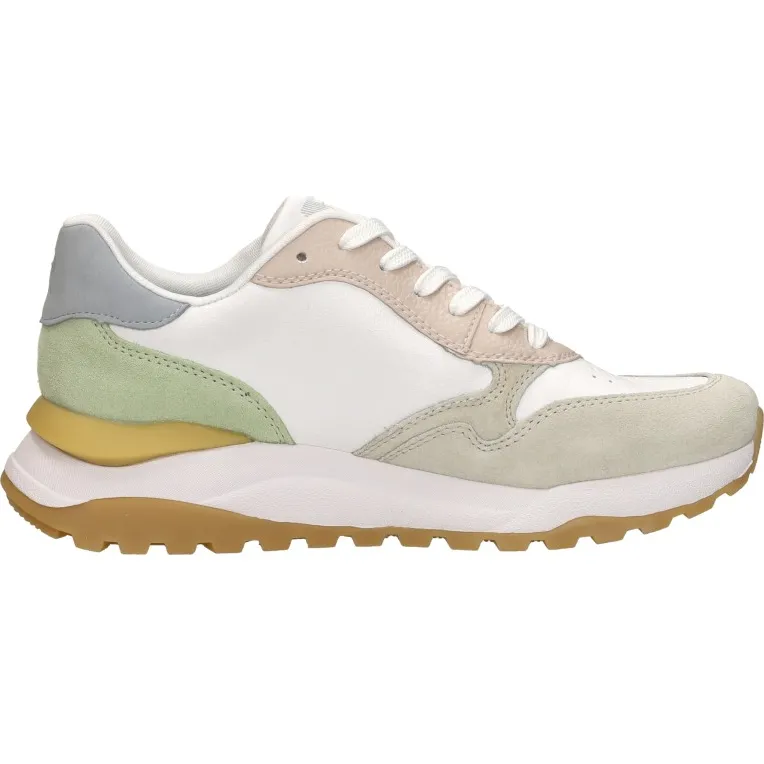 Rieker W250081 lage sneaker wit