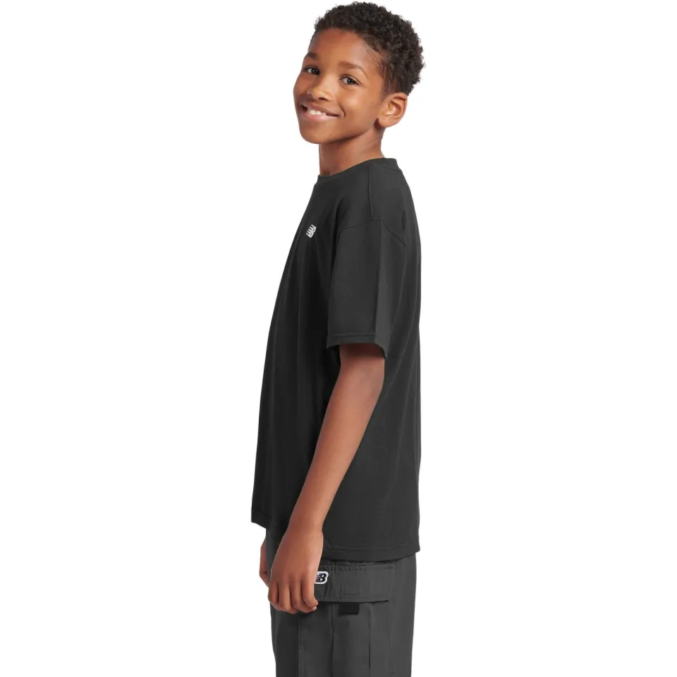 New Balance T-shirt zwart met logo, foto 3