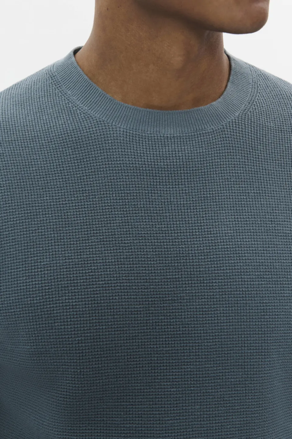 Matinique trui fijn gebreid blauw, foto 6
