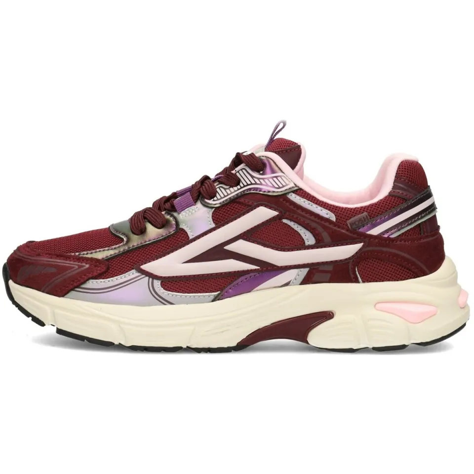 POSH by Poelman Ginny sneakers - bordeaux/lichtroze, foto 2