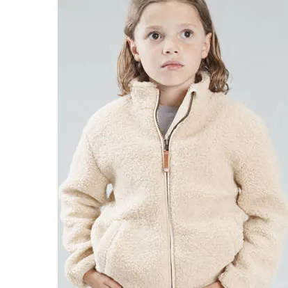 Moodstreet teddy jas crème, foto 6