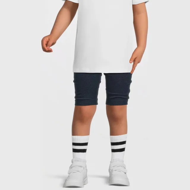 Anytime skinny biker short donkerblauw, foto 4