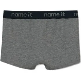 NAME IT KIDS boxershort groen/grijs set van 3, foto 4