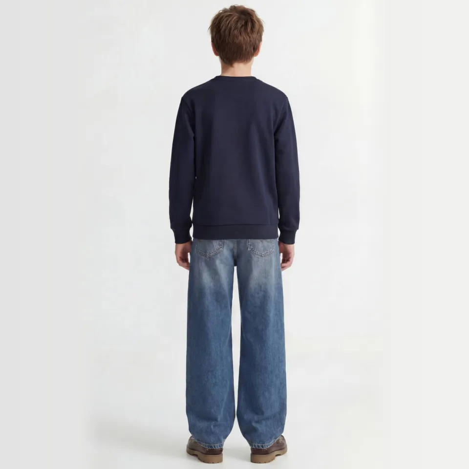 Jack & Jones JUNIOR sweater JJEBRADLEY donkerblauw, foto 3