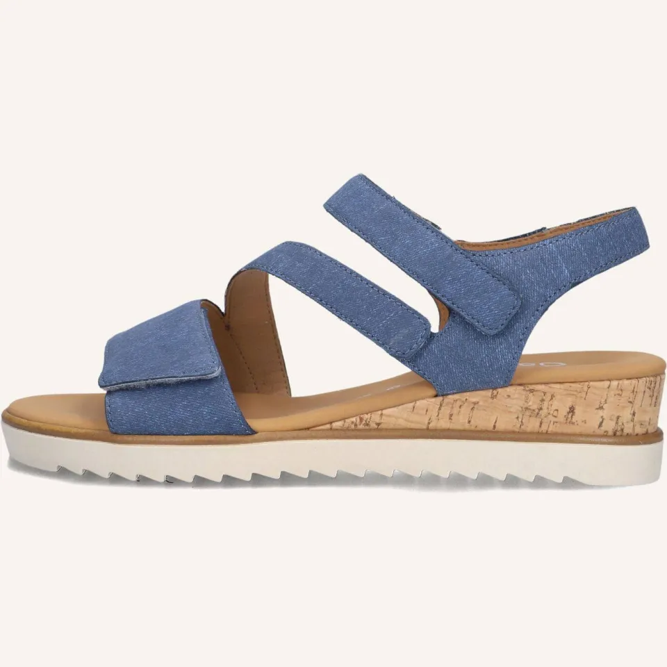 Gabor Sandalen 754.2 Blauw, foto 6