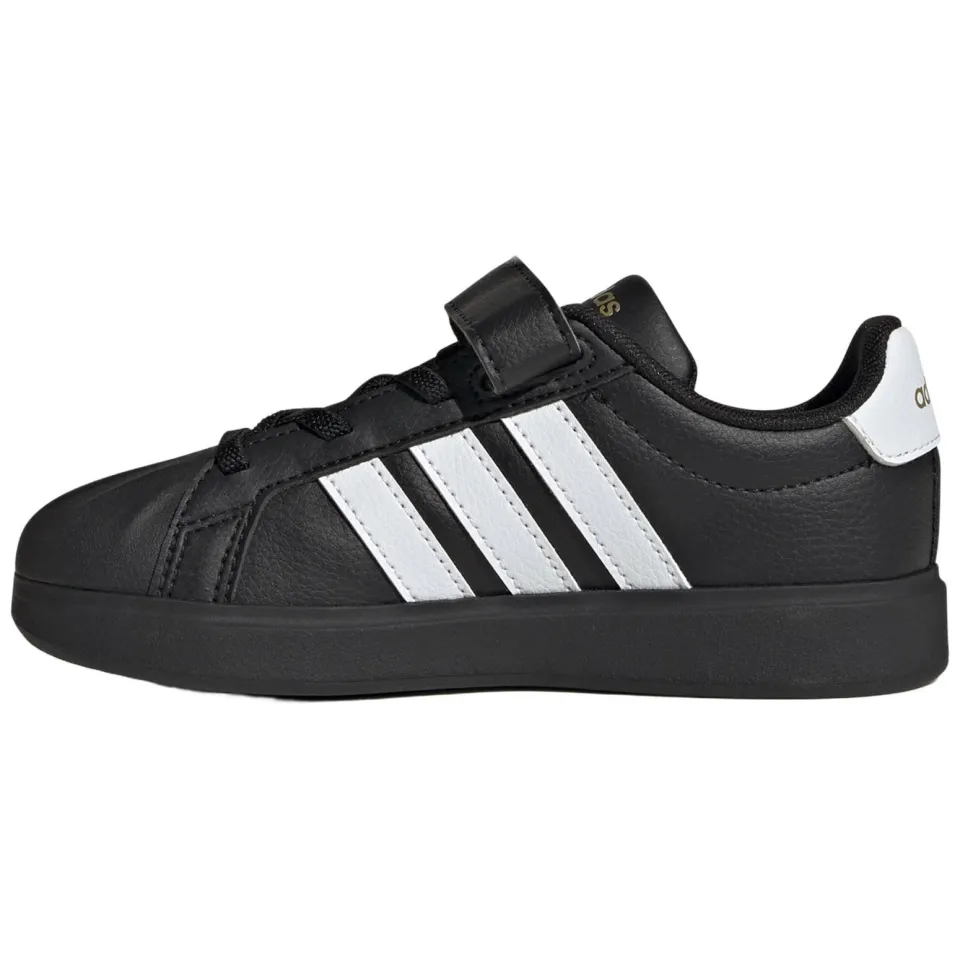 Adidas Streettalk sneakers zwart wit, foto 4