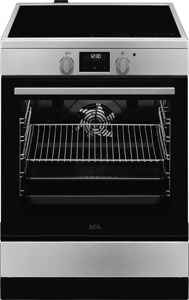 AEG CIB6646ABM inductie fornuis RVS, foto 2