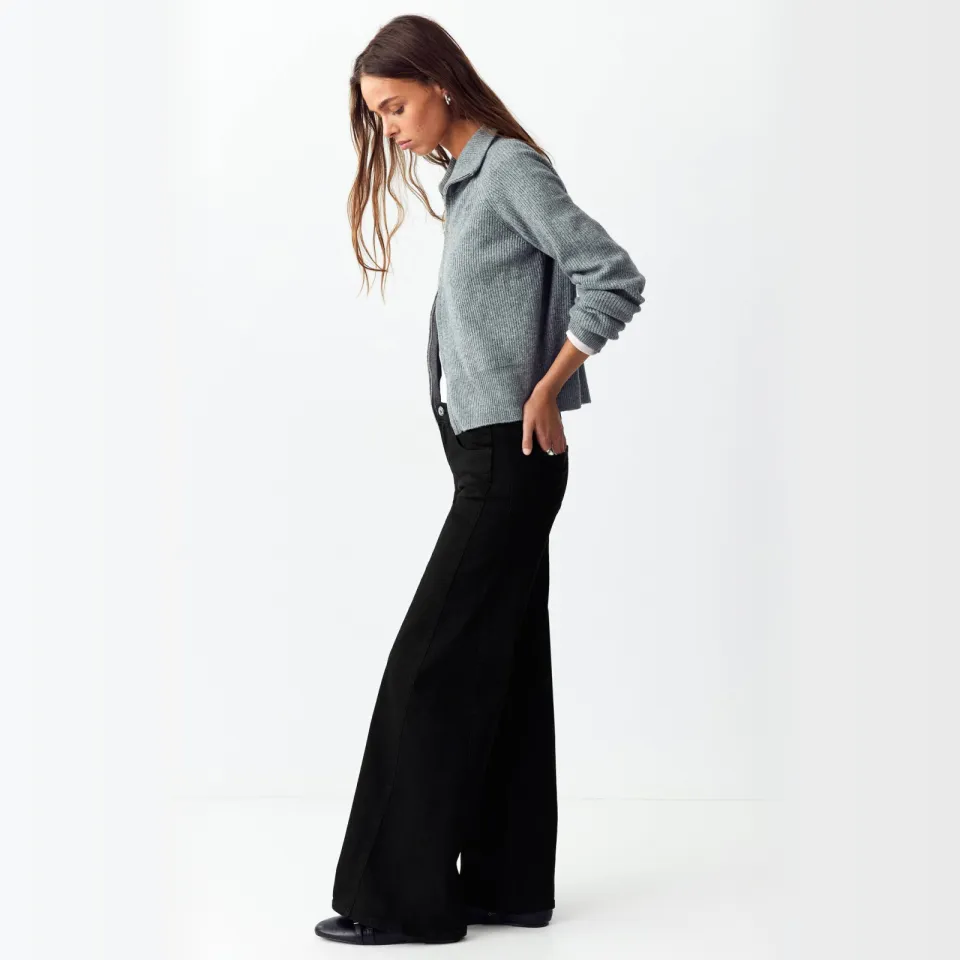 Mango TEEN straight leg jeans - grey denim, foto 5