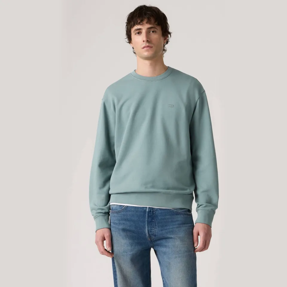 Levi's regular fit trui - grijsblauw, foto 3
