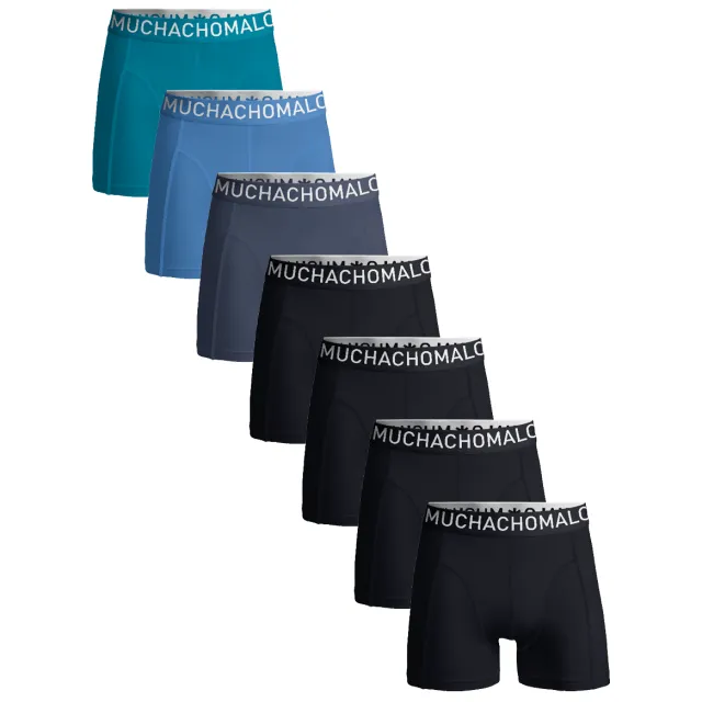 Muchachomalo Heren 7-pack Boxershorts Hello Sunshine Veelkleurig