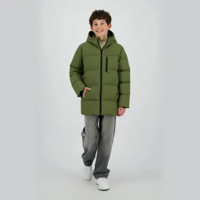Raizzed parka donkergroen