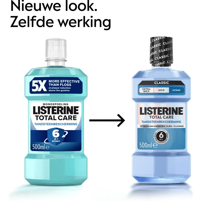 Listerine Total Care tandsteenbescherming mondspoeling, foto 2