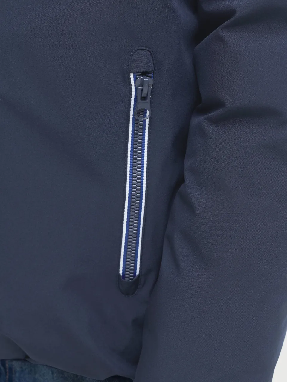 Jack & Jones JJEBROOKLYN reversible winterjas donkerblauw, foto 8