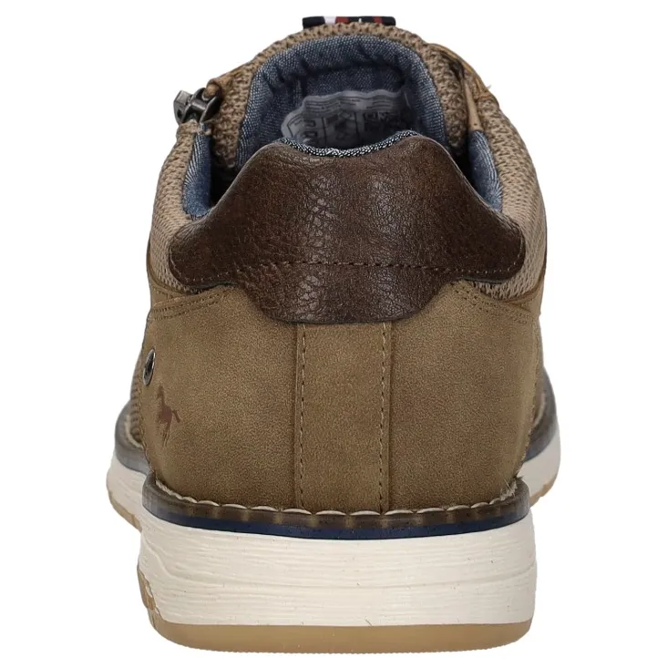 Mustang veterschoenen beige, foto 6