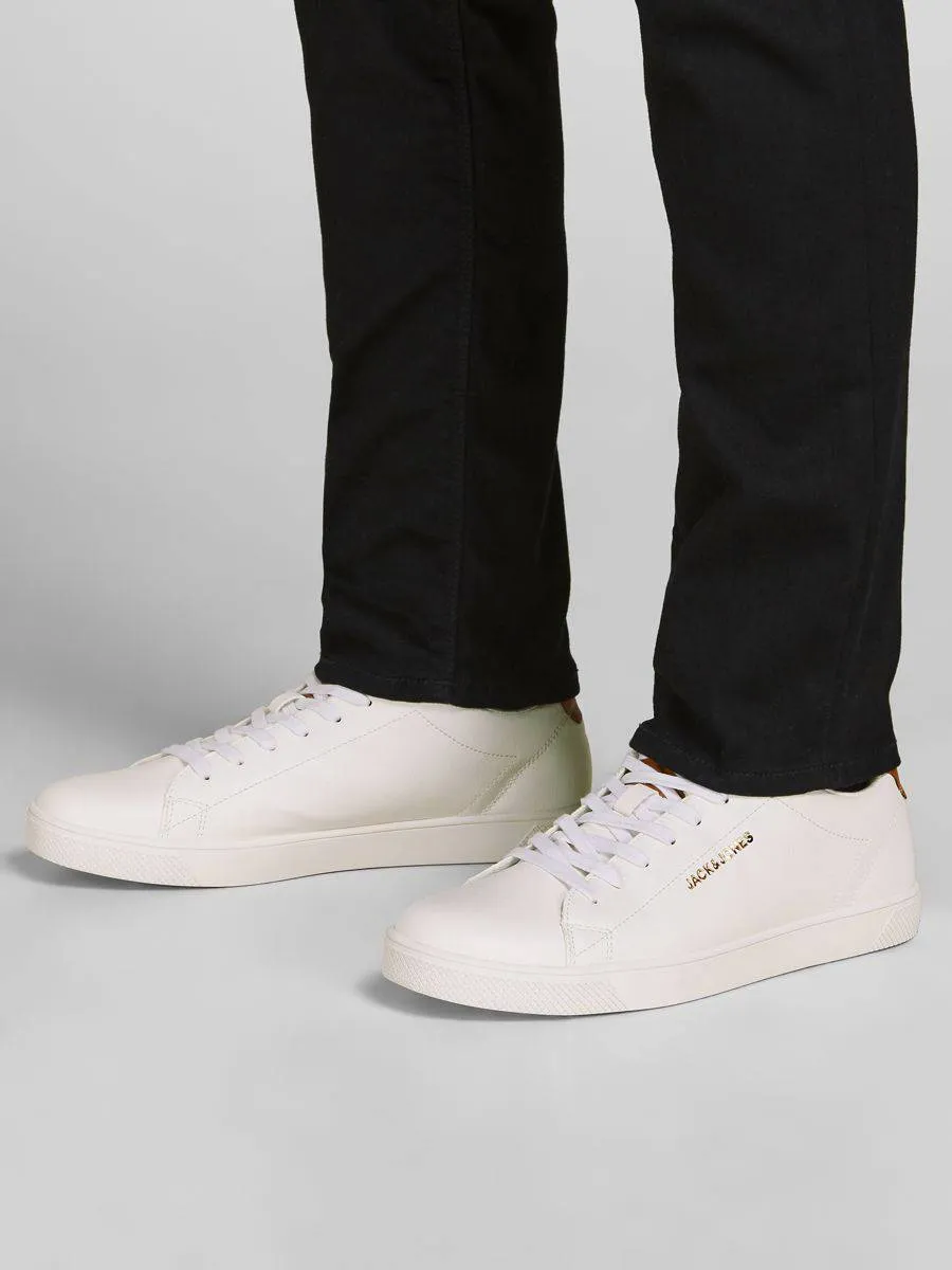 Jack & Jones Jfwbosley sneakers - wit/bruin, foto 5