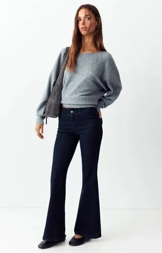 Mango TEEN flared jeans - donkerblauw, foto 2