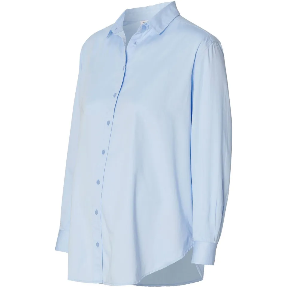 Noppies zwangerschaps- en voedingsblouse lichtblauw blauw, foto 2