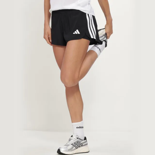 Adidas Dames Broeken Pacer 2in1 - Zwart