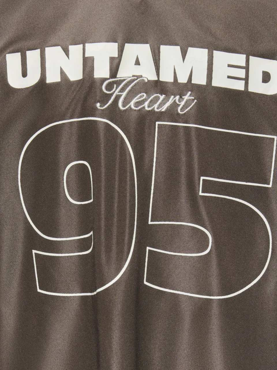 Only longsleeve met print donkerbruin, foto 5