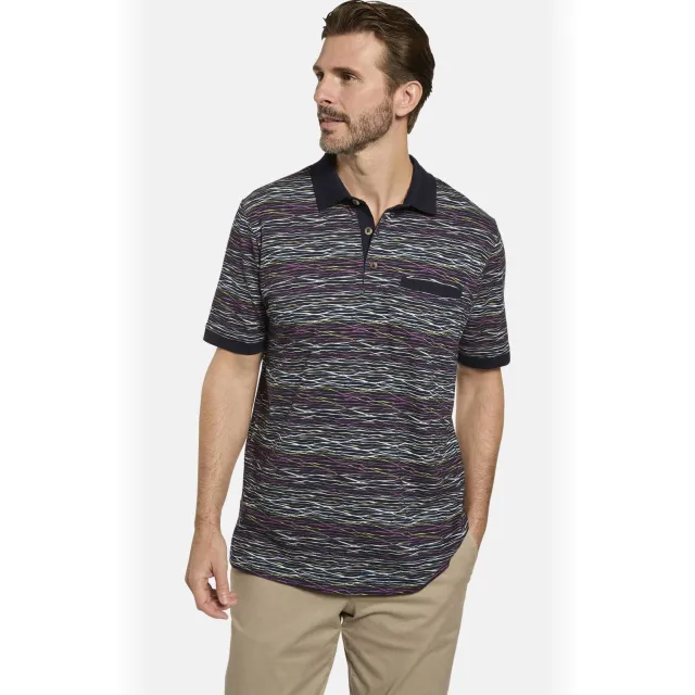 Babista regular polo SILVIANO donkerblauw, foto 2
