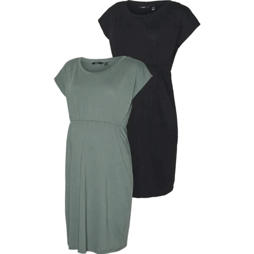 Vero Moda Maternity VMMLUNA zwangerschapsjurk zwart, foto 2
