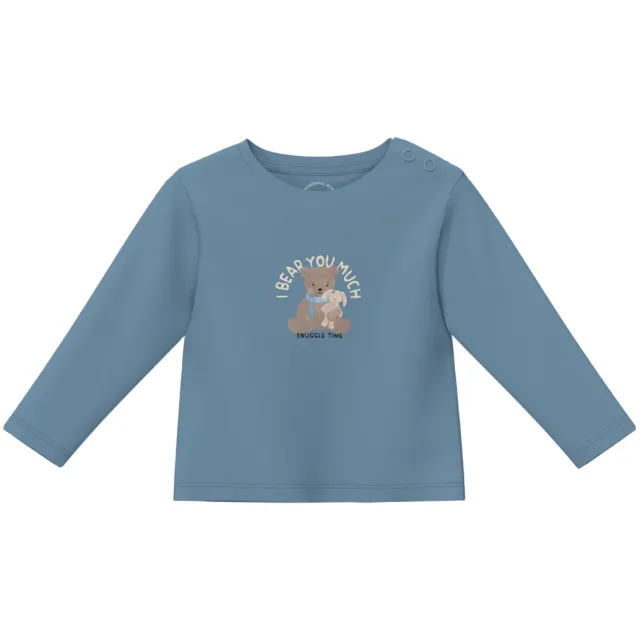 s.Oliver t-shirt met borduursels lichtblauw