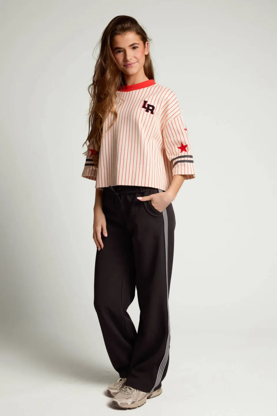 LOOXS 10sixteen relaxed fit sweatpant antraciet, foto 5