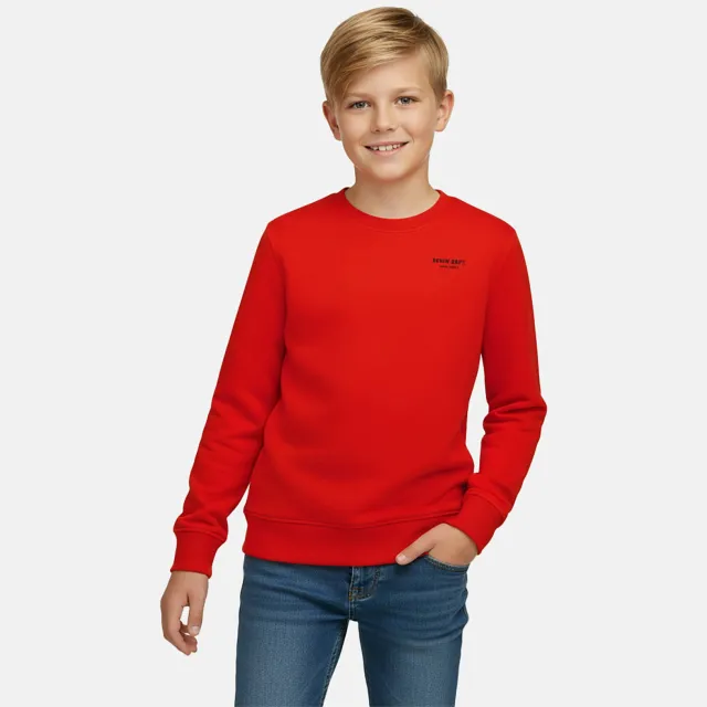 Cars sweater met logo - rood
