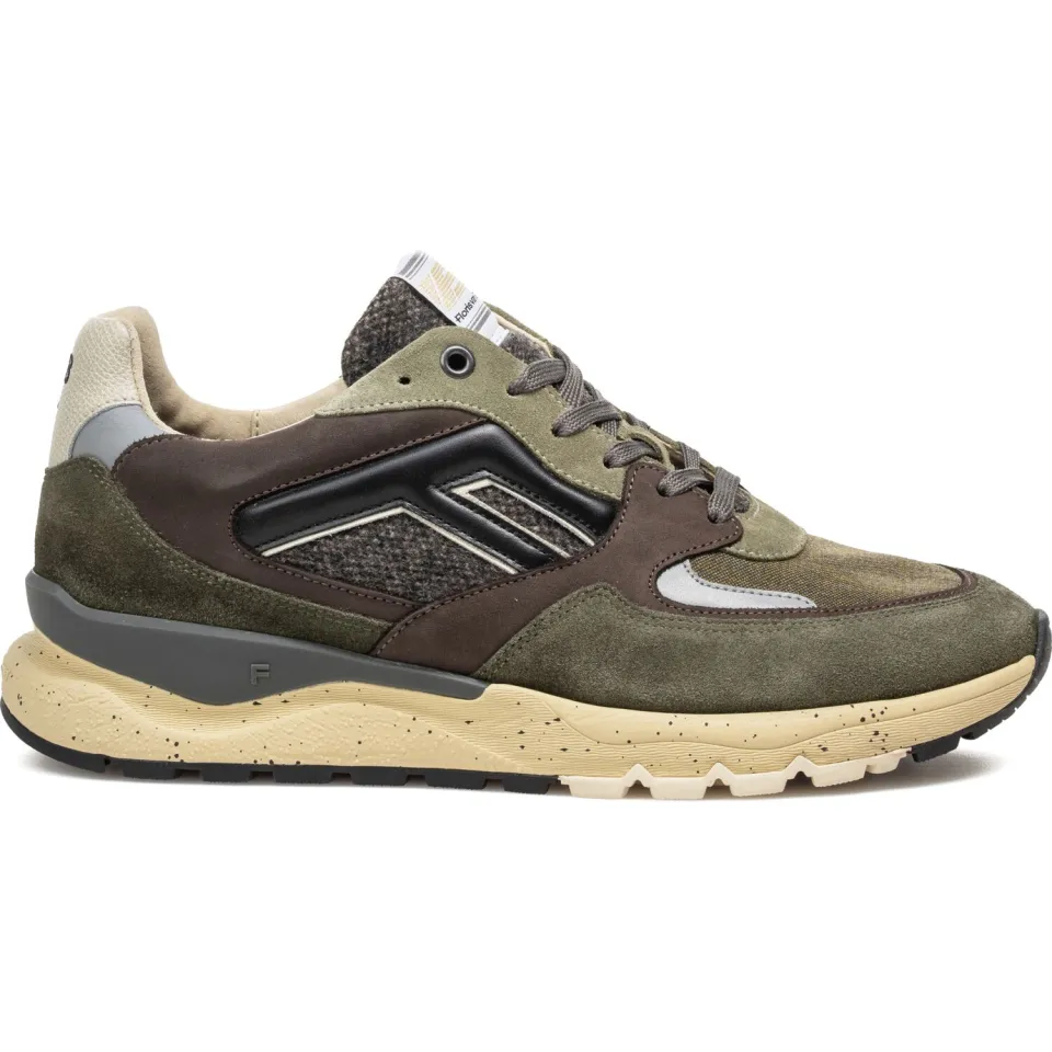 Floris Van Bommel De Treener 01.59 sneakers groen, foto 2