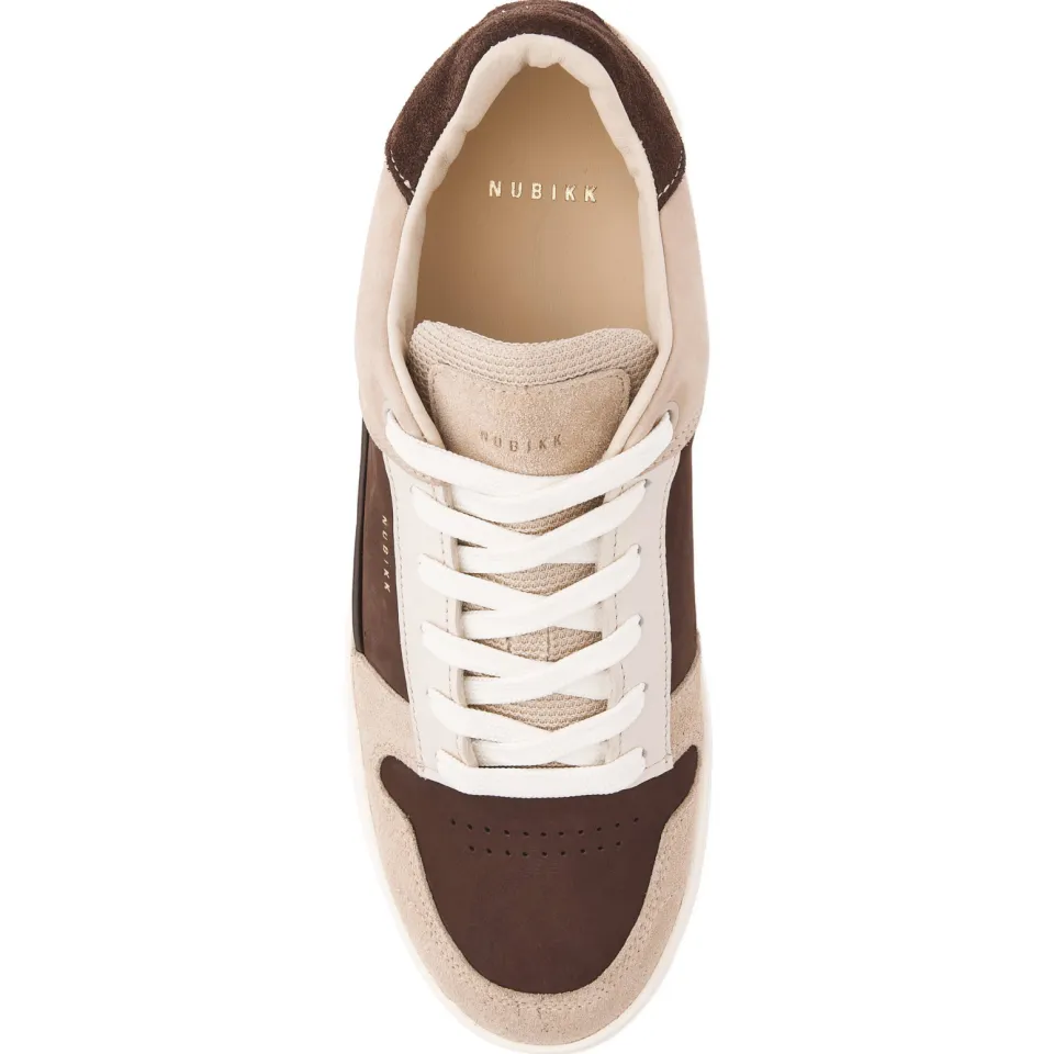 Nubikk Heren Sneakers Basket Courtside - Bruin, foto 7