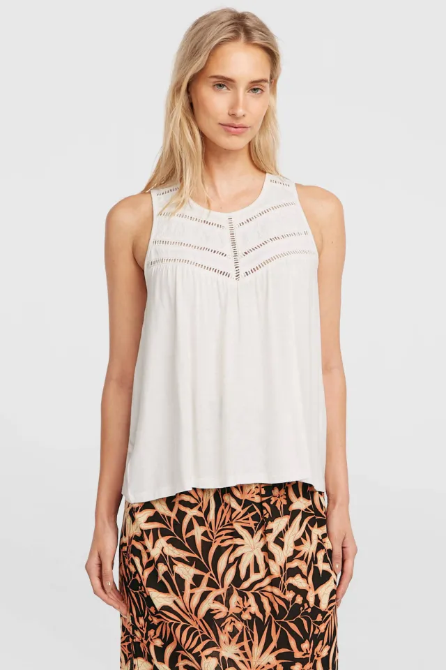 O'Neill Essentials Tokeena tanktop wit