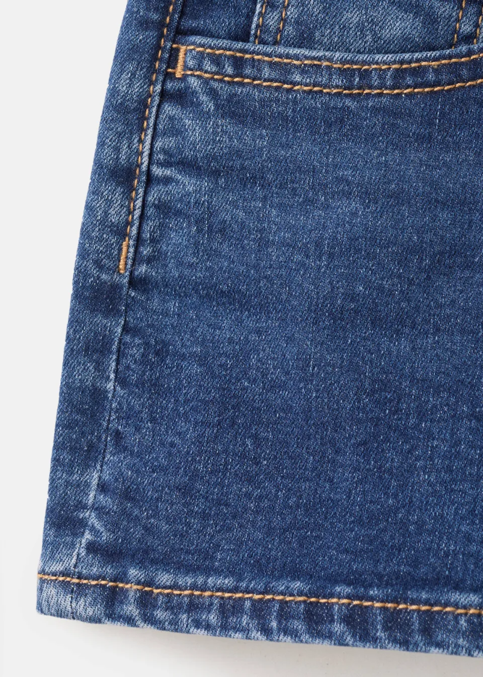 Mango TEEN jeansshort middenblauw medium blue denim, foto 8