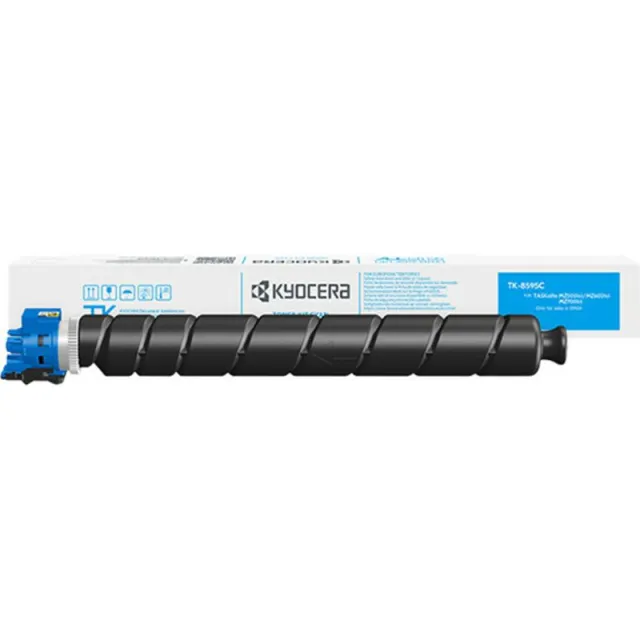 Kyocera TK-8595C Toner Cyaan Hoge capaciteit