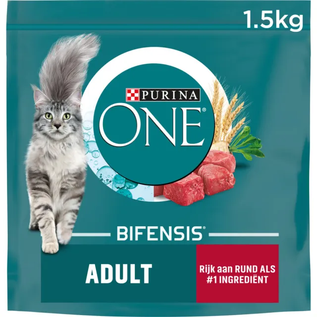Purina ONE Adult kattenvoer met rund, foto 2