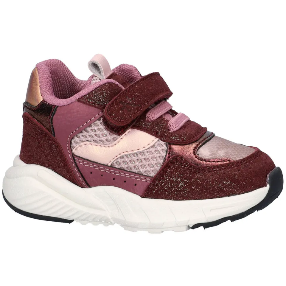 Nelson Kids imitatieleren sneakers - bordeaux, foto 7
