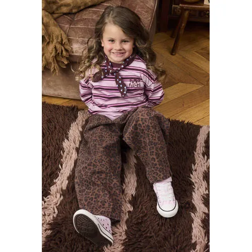 Z8 mini gestreepte longsleeve roze, foto 5