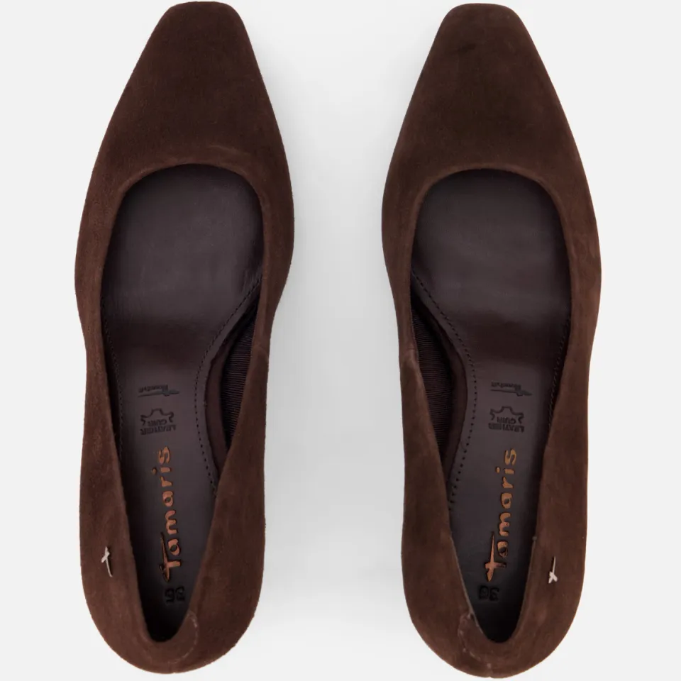 Tamaris pumps bruin, foto 7
