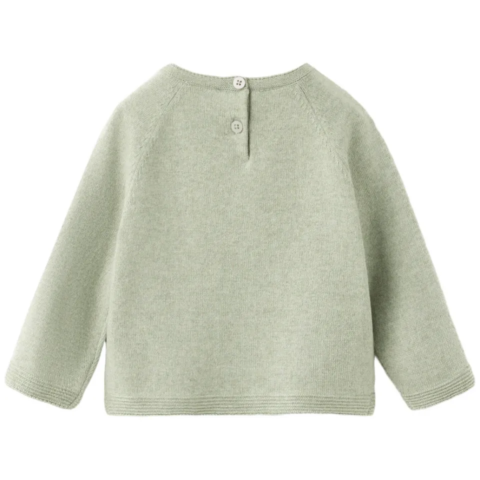 Mango Kids gebreide trui - lichtgroen, foto 2