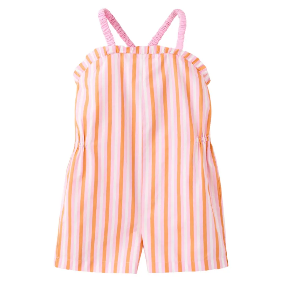 Mango Kids gestreepte playsuit - roze, foto 2