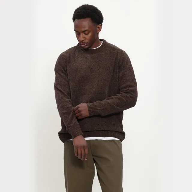 Anerkjendt Heren Truien & Vesten Aksune Chenille Knit - Bruin