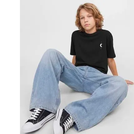 Jack & Jones t-shirt met backprint zwart, foto 3