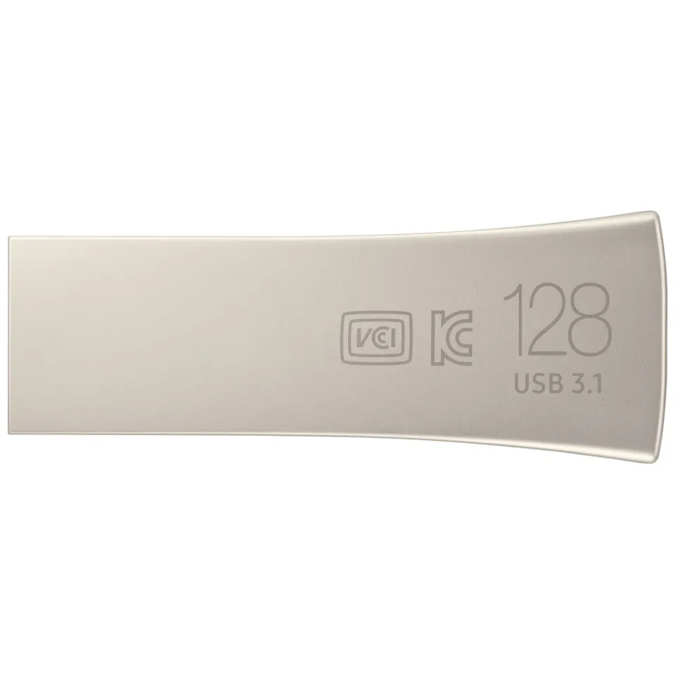 Samsung BAR Plus usb-stick 128GB zilver, foto 2