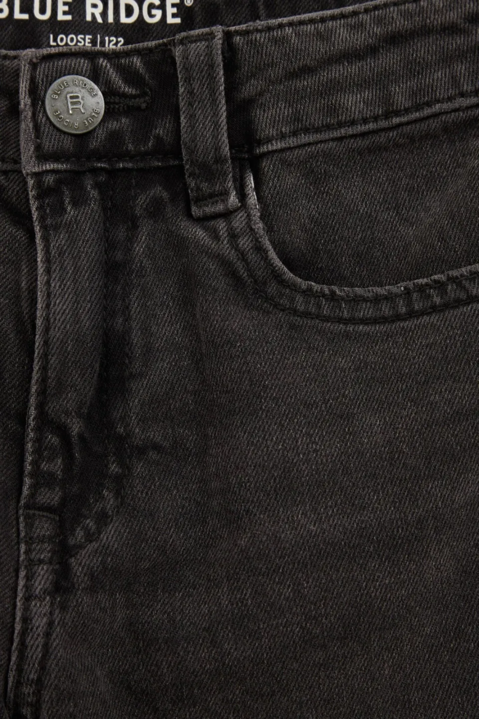WE Fashion Blue Ridge loose fit jeans - zwart, foto 6