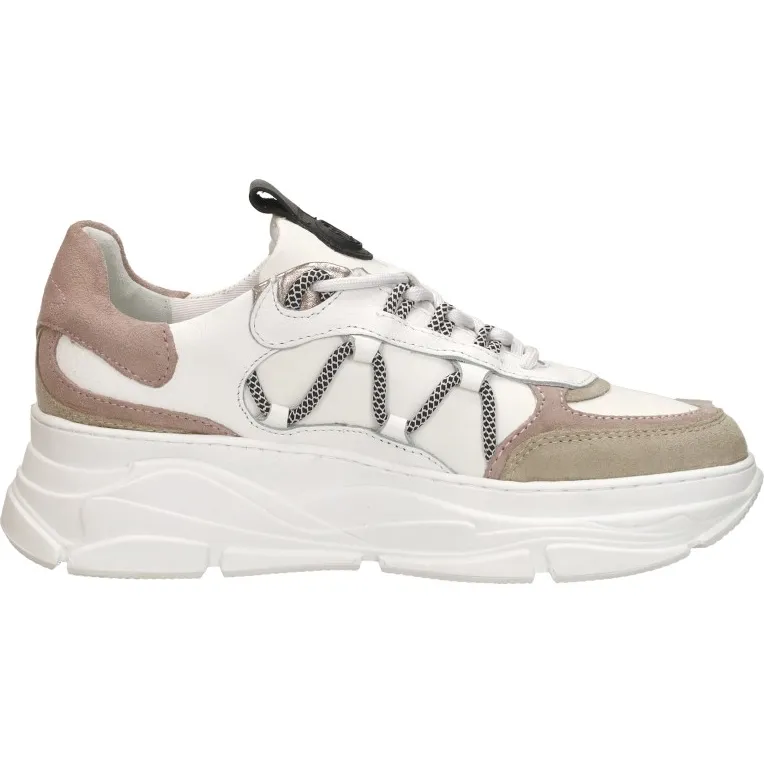 Sub55 veterschoenen beige