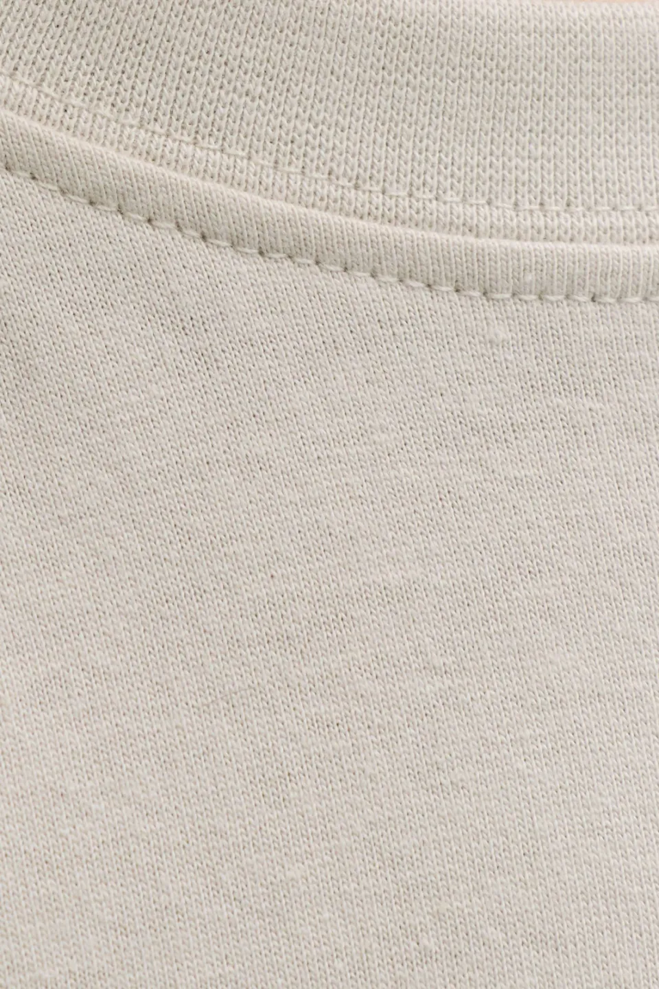 Jack & Jones T-shirt beige effen, foto 7