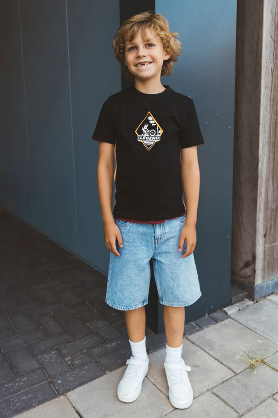 TYGO & vito Wessel T-shirt zwart